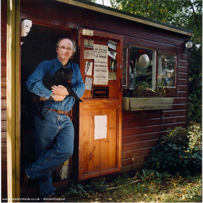 Philip Pullman's shed