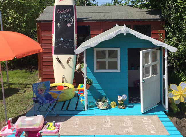Beach shack playhouse