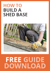 how to build a shed base - free downloadable guide
