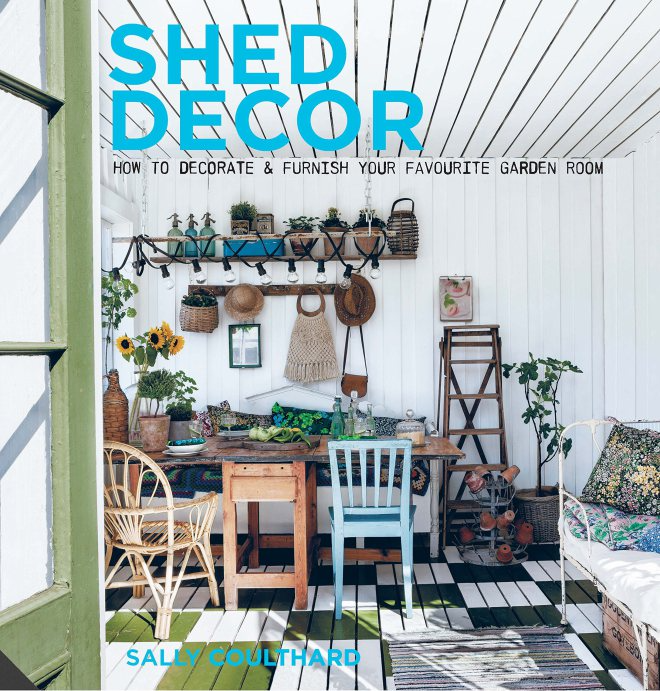 Sally Coulthard Book 'Shed Decor' Cover