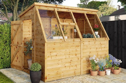 waltons 8x6 potting shed