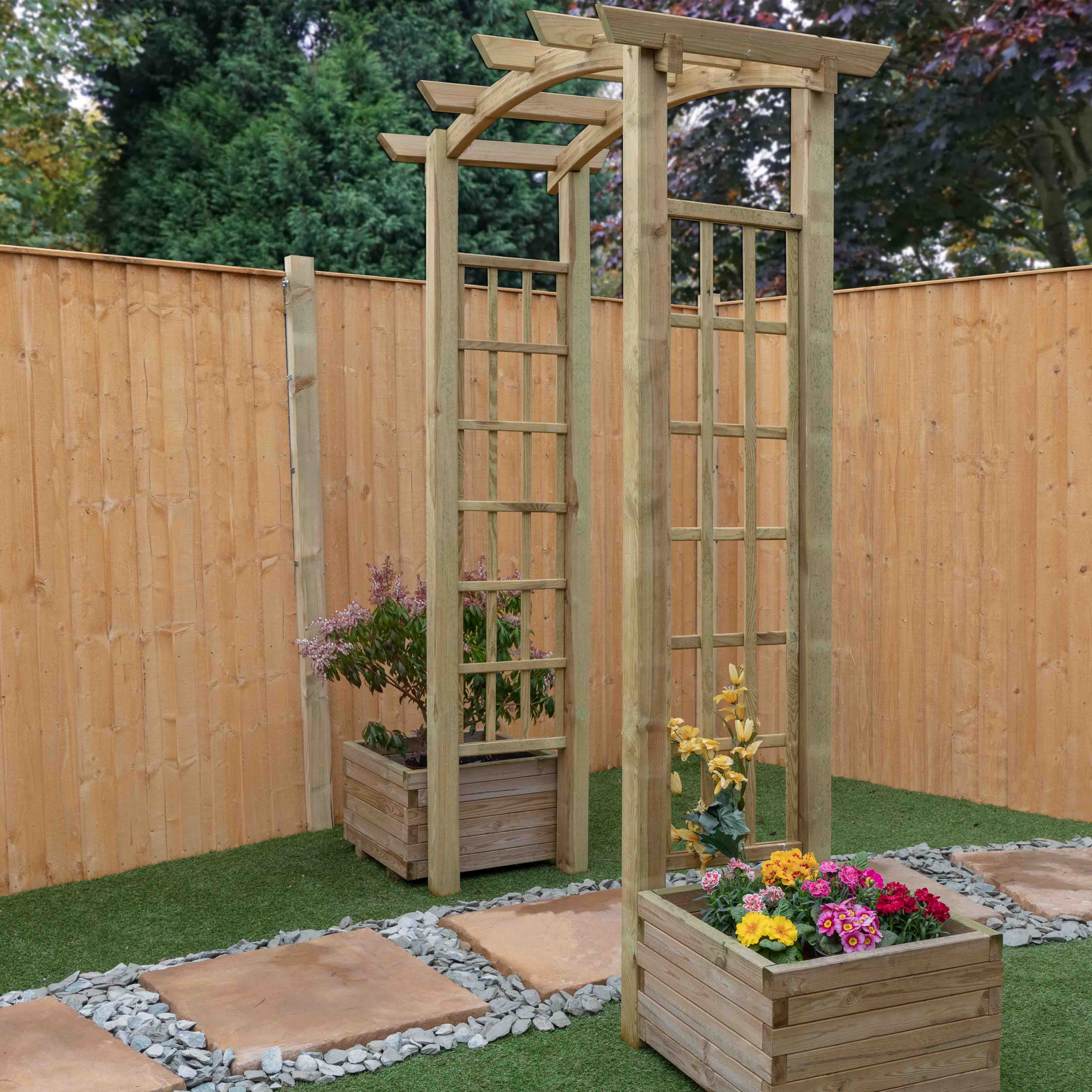 Bow Top Garden Arch - Waltons product image