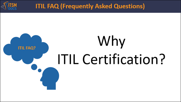 Why ITIL Certification ?