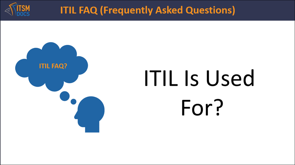ITIL Is Used For
