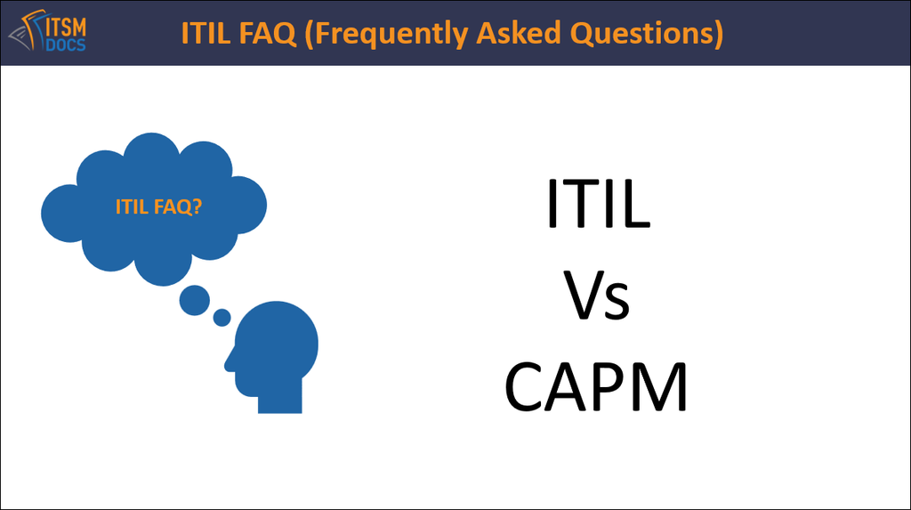 ITIL Vs CAPM