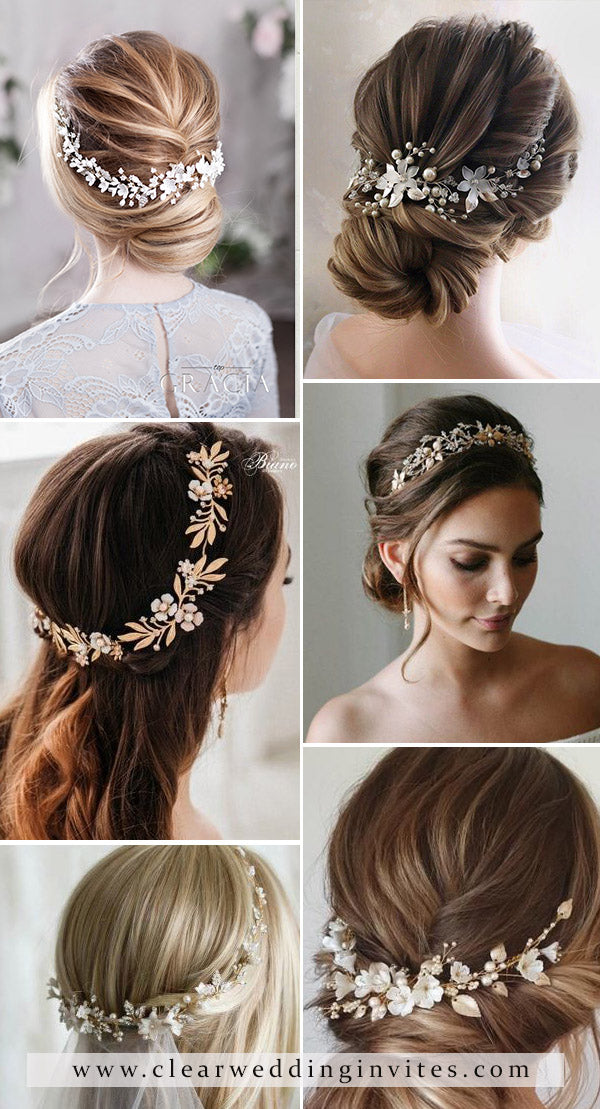 8 Bohemian Bridal Headpieces to Match Your Hairstyles 
