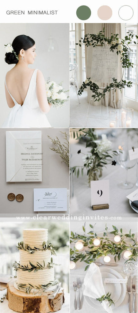 10 Chic Organic Minimalist Wedding Ideas for Non-Traditional Brides