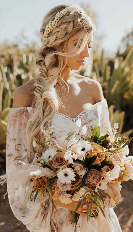 20+ Pearl-Adorned Bridal Hairstyles That You'll Love | WedMeGood