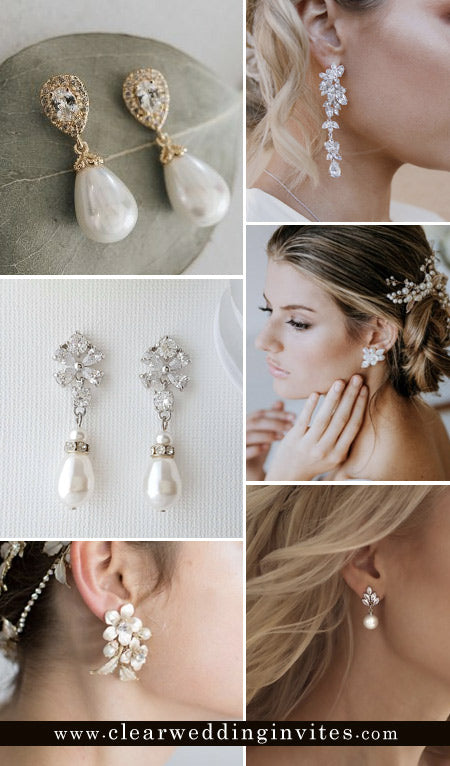 10 Delicate Bridal Earrings You Wanna Have