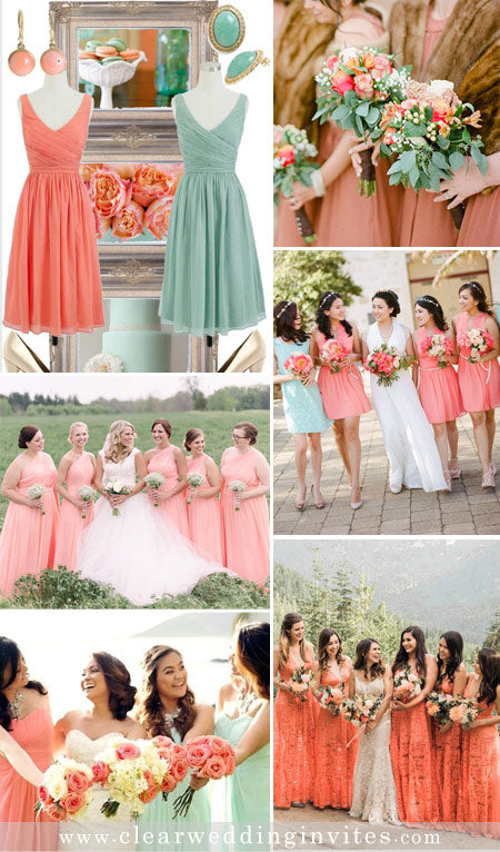 Top 7 Rustic Coral Bridesmaid Dresses Ideas in 2022 Brides