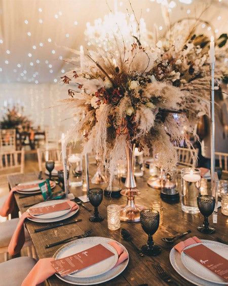 Wedding Décor Trends: Pampas Grass Wedding Ideas for 2022 Couples