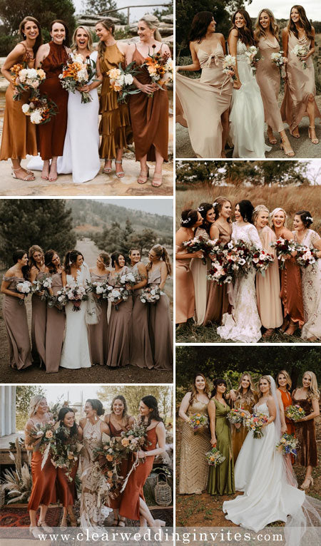 10 Rust Earthy Tone Fall Wedding Ideas Incl. Bridal Bouquets and Decor ...