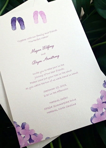 Beach Wedding Invitations to Set the Tone for Your Big Day 