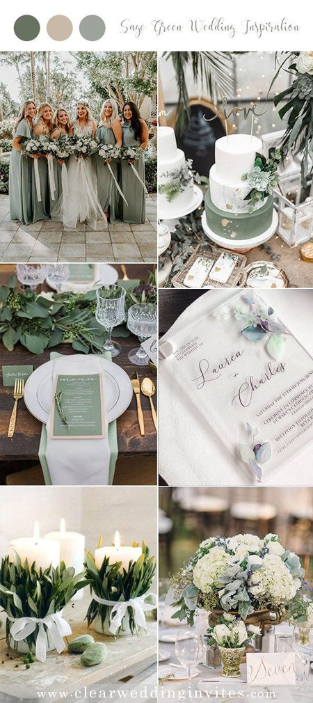 7 Organic Neutral Wedding Color Palettes to for Modern Brides – Clear ...