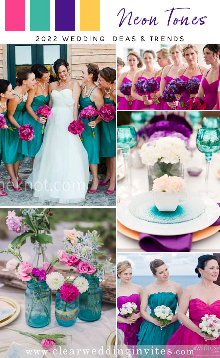 Top 10 Summer Wedding Color Trends Brides Would Love
