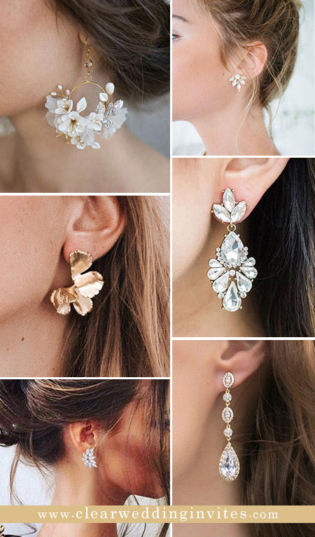 10 Delicate Bridal Earrings You Wanna Have