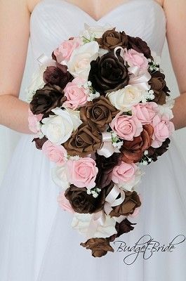 Pink and Brown Wedding Colors for Spring