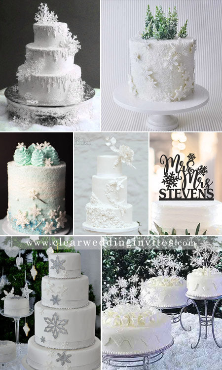 Romantic Snowflake for a Perfect Winter Wedding