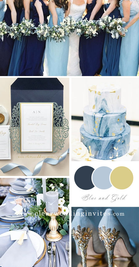 5 Cozy Navy Wedding Color Palette for Fall Wedding – Clear Wedding Invites