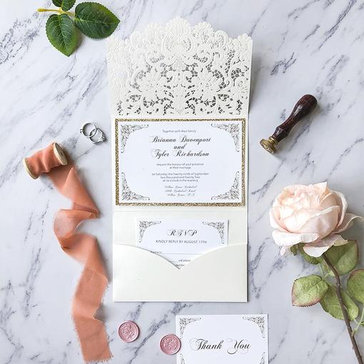 Classical Wedding Invitations The Difference of Modern Style and Classic Style Wedding Invitations