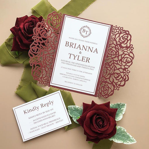 bridgerton aesthetic wedding invitations ideas