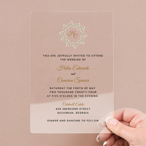 Rustic-Meets-Elegant Inspired Wedding Ideas with Matching Invites