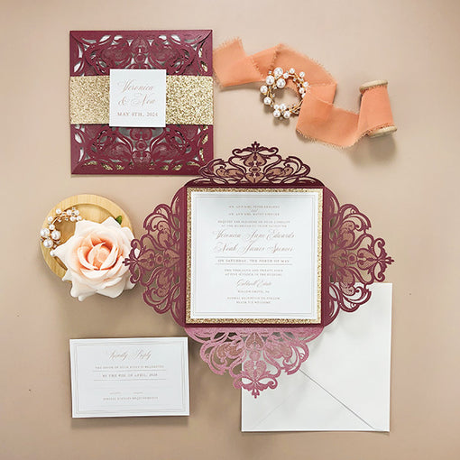 Copper and Burgundy Wedding Color Palettes for Country Weddings