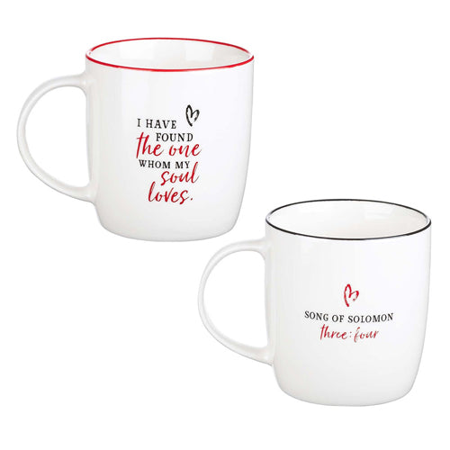 Country Grace Faith Grace Love Joy 15 oz. Mug Set of 4