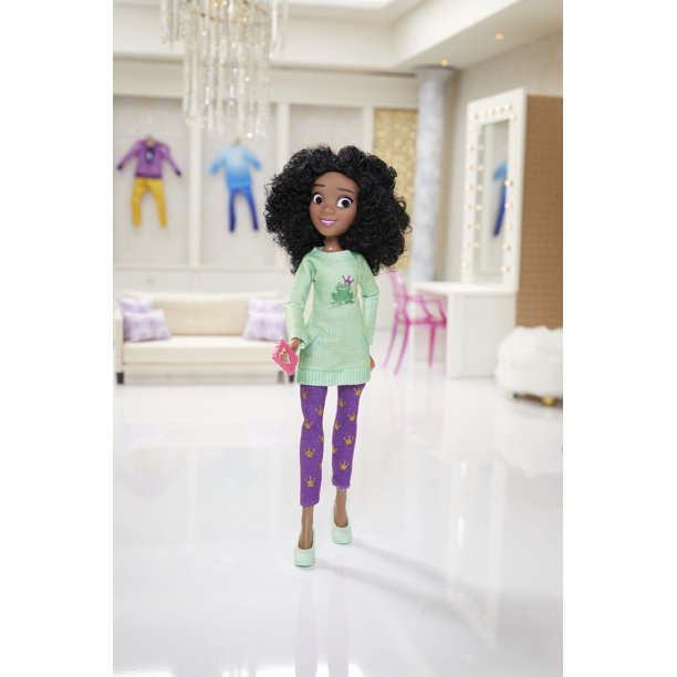Disney Princess Comfy Squad Tiana, with Comfy Clothes and Accessories - Friendly Toy Box