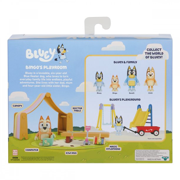 bluey toys bingo playroom