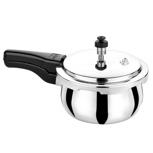 Platinum (2L, 3L & 5L) Pressure Cooker Combo Set, Single valve, Ergono –  Wonderchef