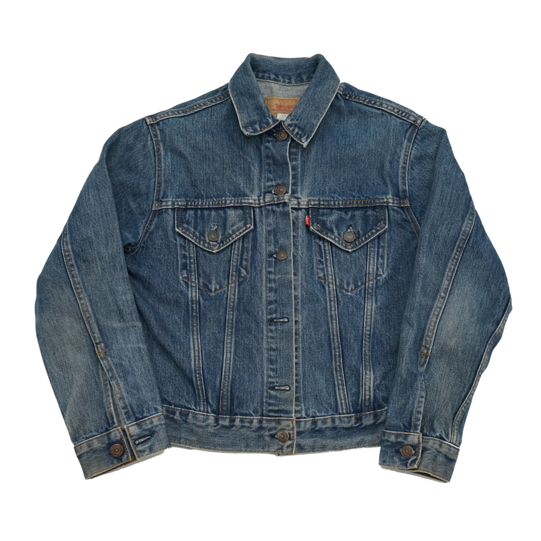 youth levi jean jacket