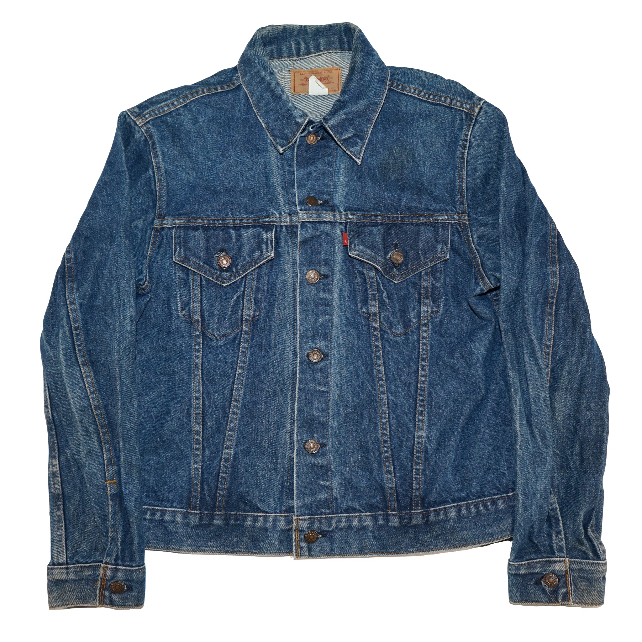 Vintage Levi's Denim Jacket Size: 42 (Blank Red Tab) – Second Son Vintage