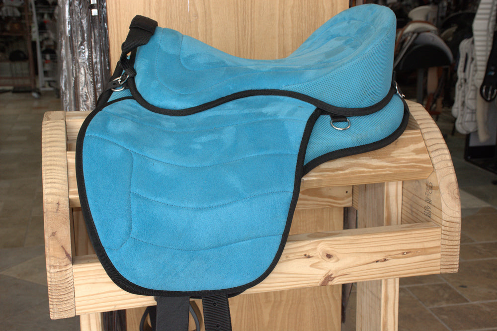 RAHMAT International Barrel Racing Trail Adult Premium Leather Horse Saddle  TREELESS SEAT Available TACK Size 10