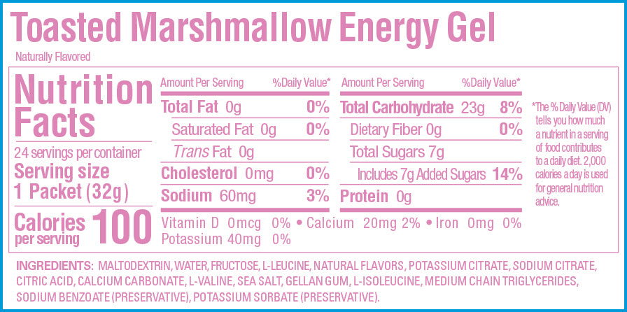 GU Energy - Energy Gels - Toasted Marshmallow 