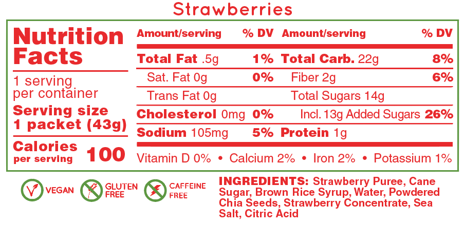 Huma Gel - Original - Strawberries