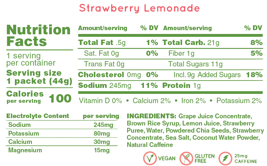 Huma Gel Plus - Strawberry&Lemonade