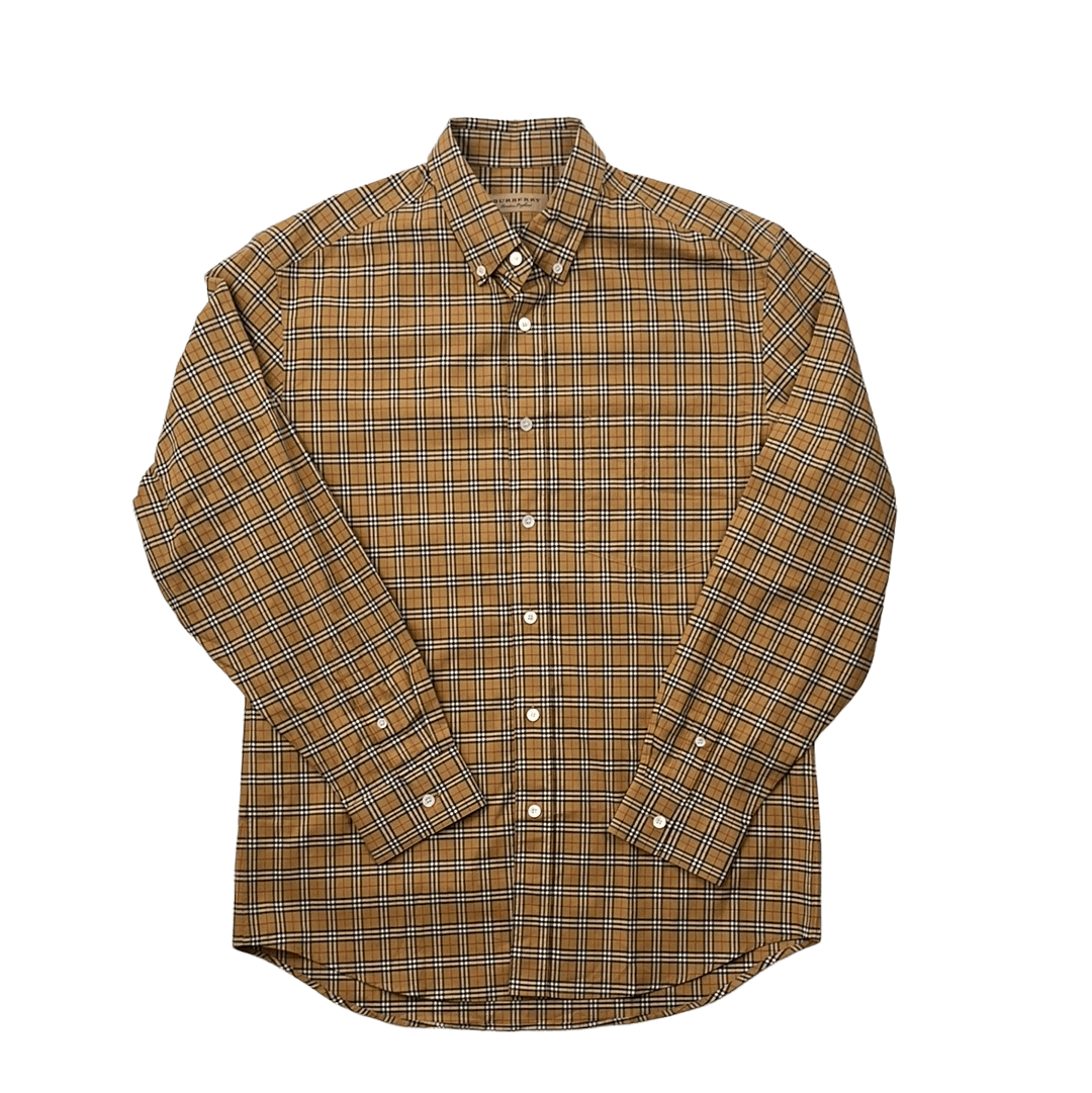 Vintage 90s Burberry Shirt - Medium