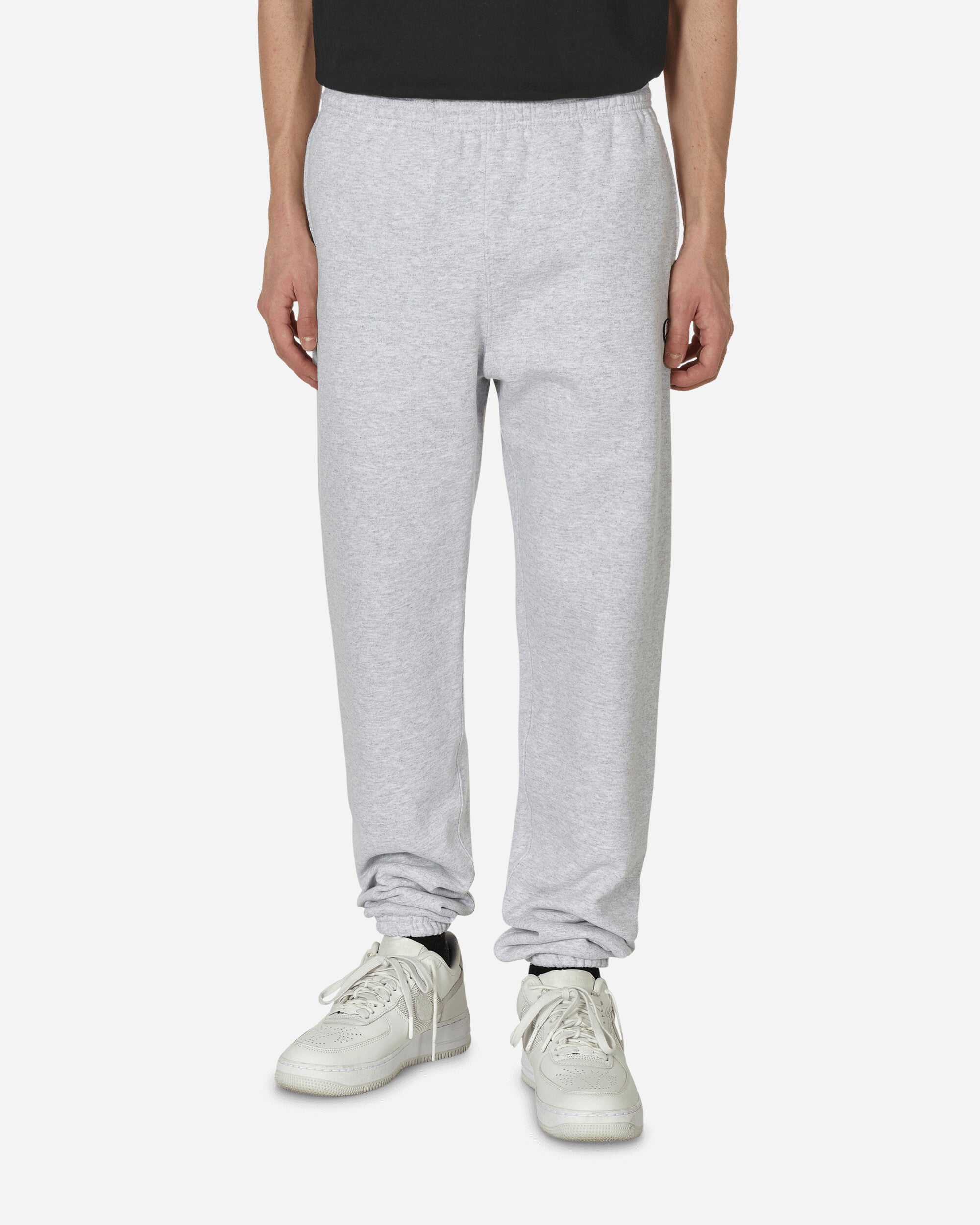 Shop Champion Made In Us Elastic Cuff Pants Silver In Grey