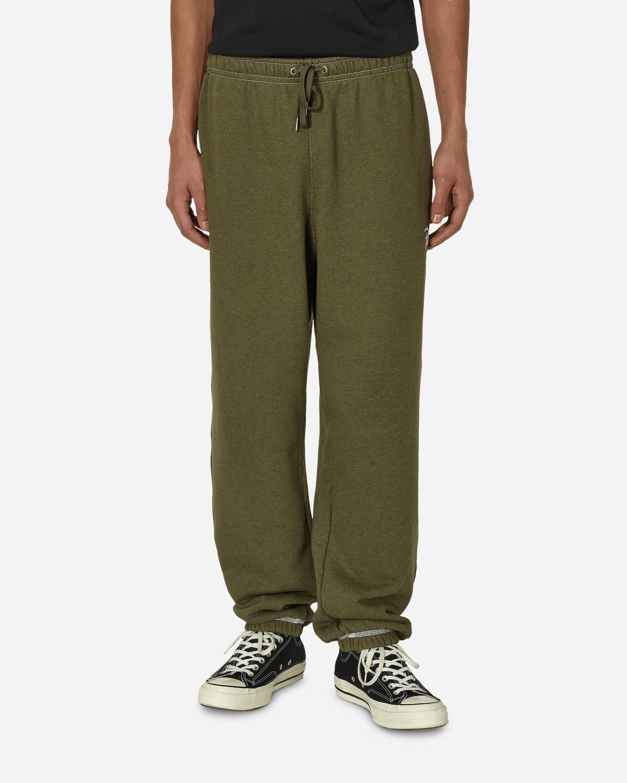 Shop Converse Patta Gold Standard Pants Utility Green Heather In Multicolor