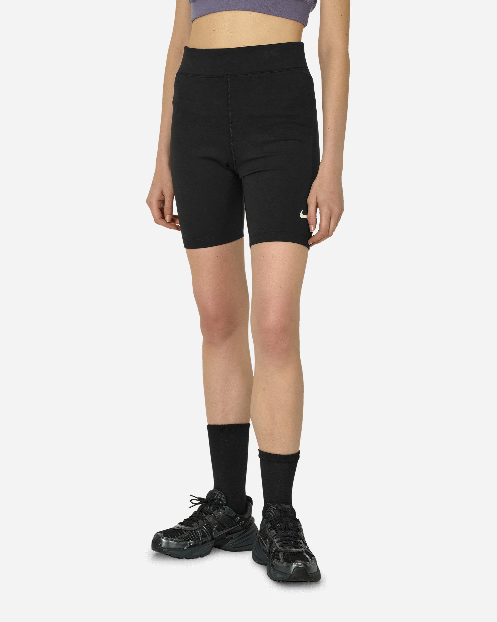 Shop Nike Classic Biker Shorts Black In Multicolor