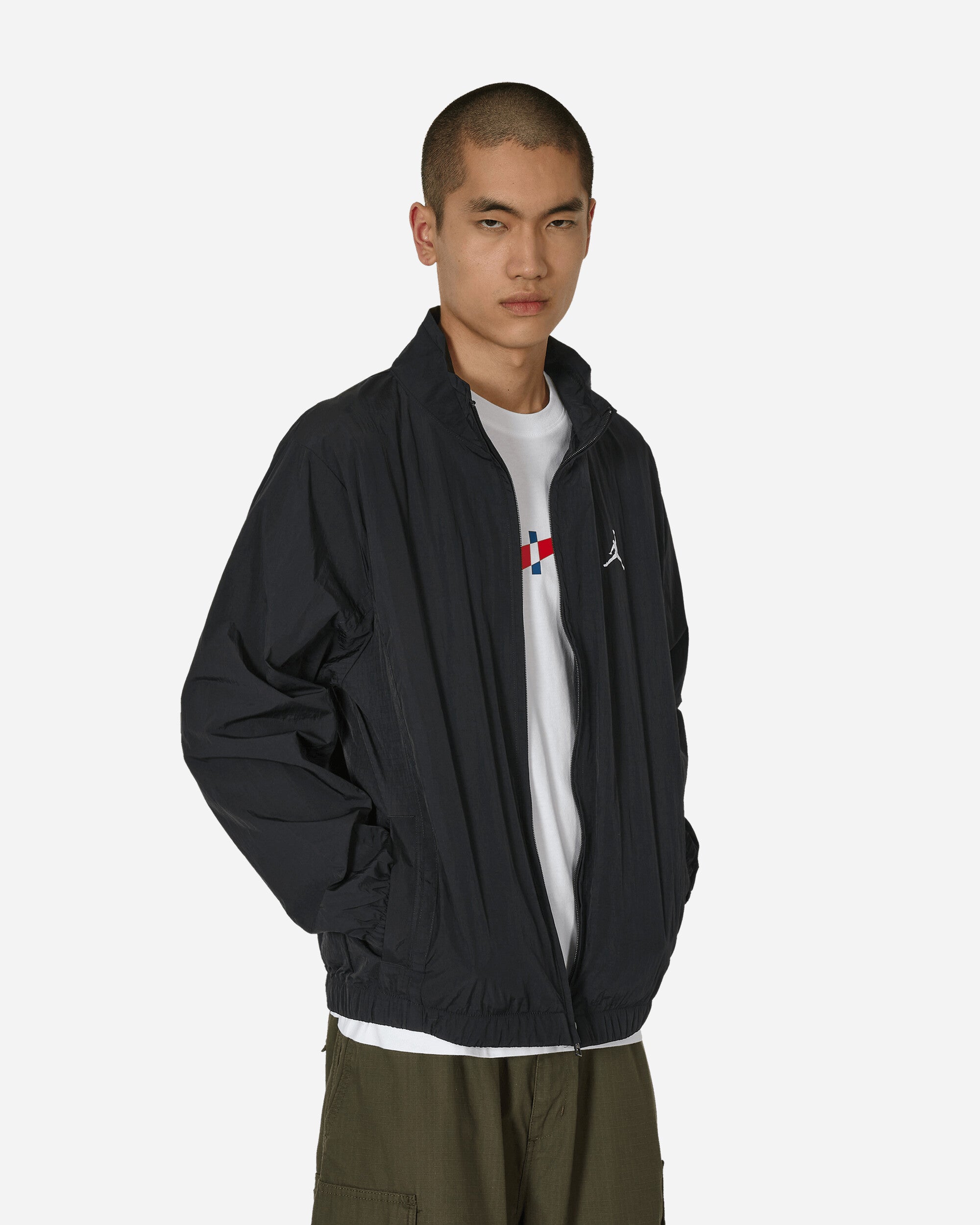 Shop Nike Essentials Woven Jacket In Black