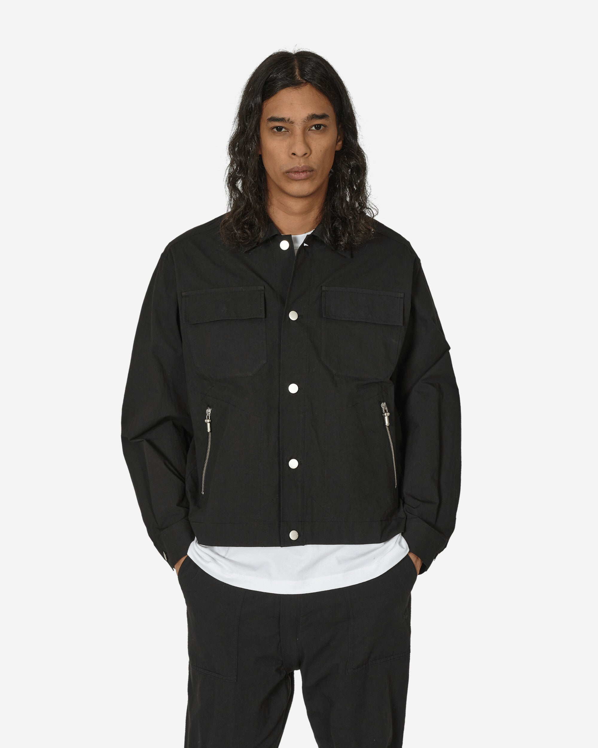 Shop Phingerin P-zip Drizzler Jacket In Black