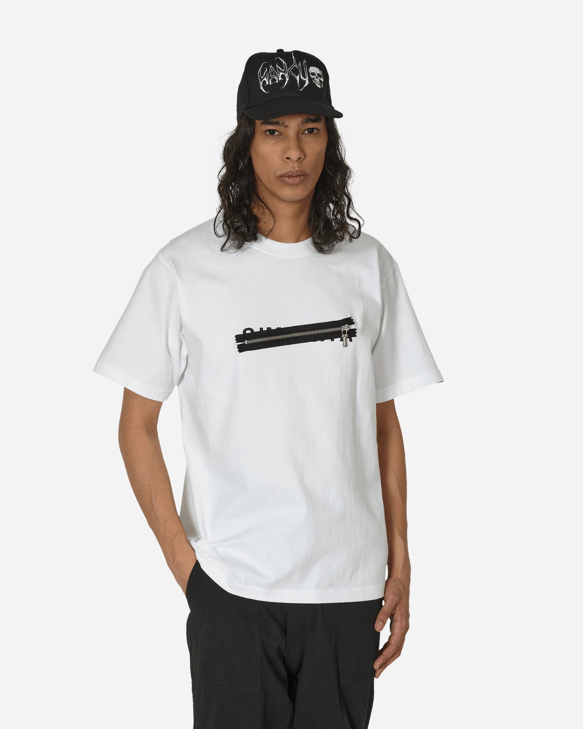 Shop Phingerin P-zip T-shirt In White