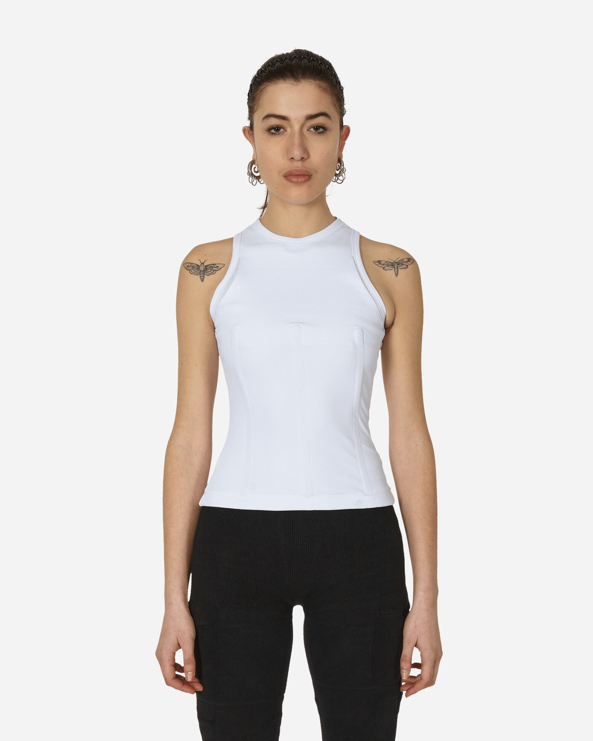 Shop Prototypes Corsage Tank Top In White