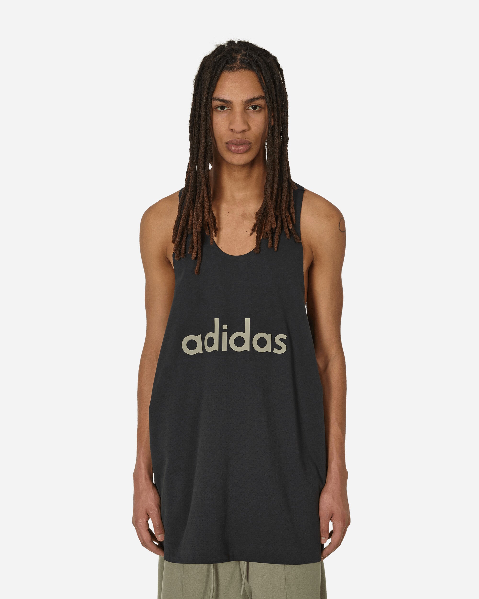 Shop Adidas Originals Fear Of God Athletics Performance Tank Top In Black