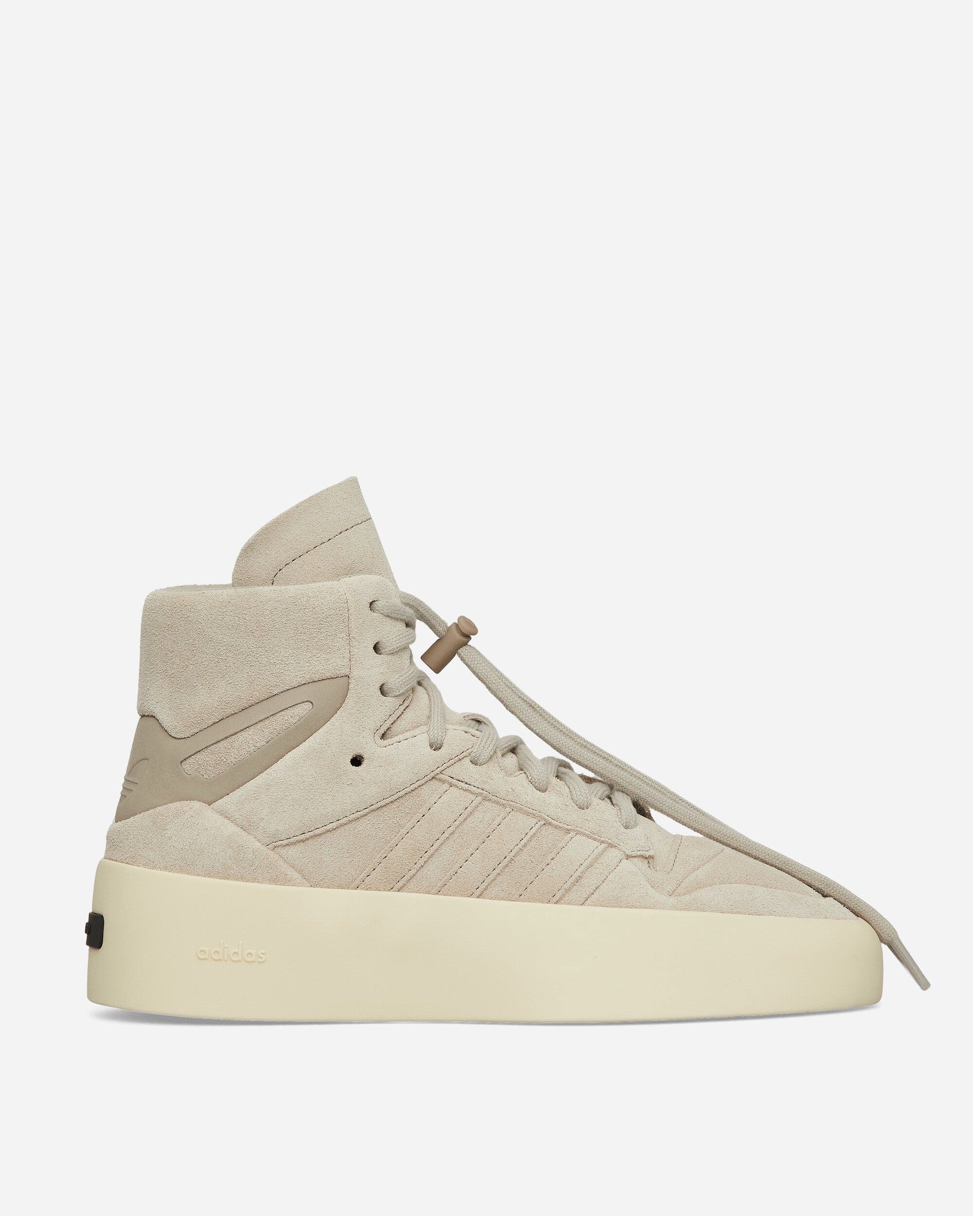 Shop Adidas Originals Fear Of God Athletics 86 Hi Sneakers Sesame In Beige