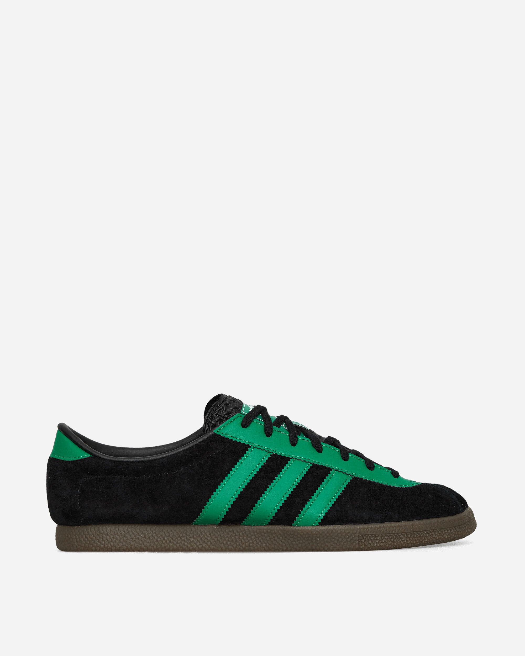 Shop Adidas Originals London Sneakers Core Black / Green In Multicolor