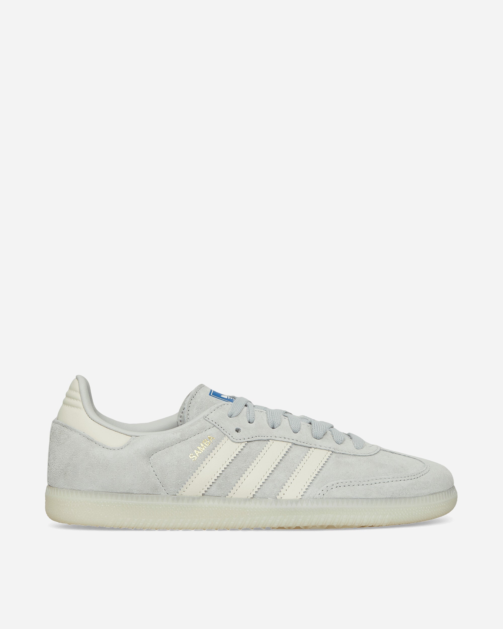 Shop Adidas Originals Samba Og Sneakers Wonder Silver / Chalk White In Multicolor