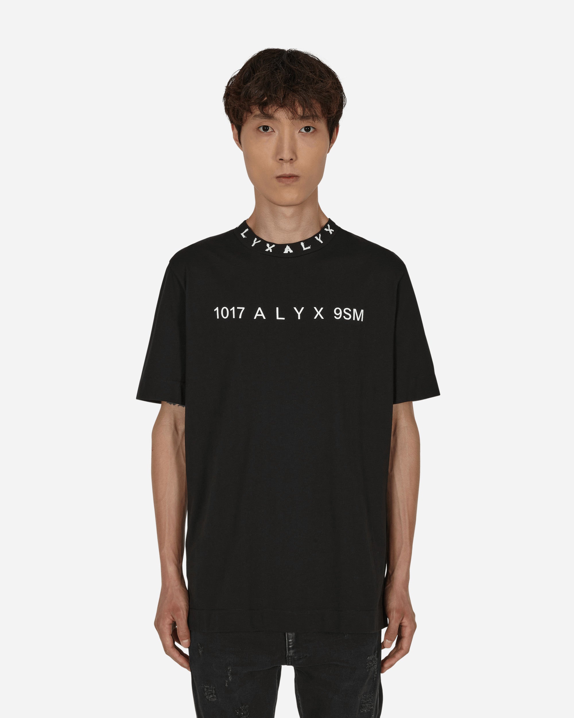 アリクス ALYX ロゴ プリント Tシャツ カットソー 半袖 M ブラック 黒 ...